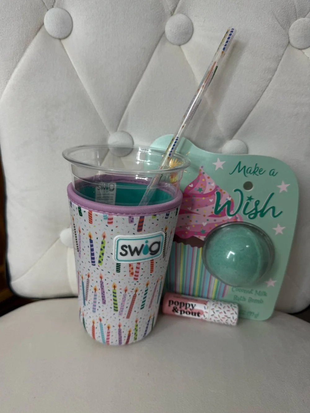 Swig Medium Iced Coffee Koolie - Birthday Bundle